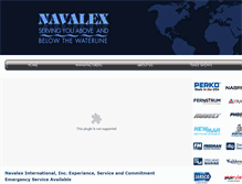 Tablet Screenshot of navalex.com